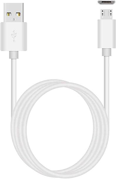 Amazon Ienza 10 Ft LONG WHITE USB Charge Power Cable Cord For