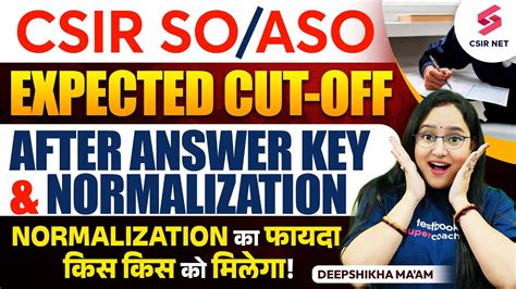 Csir So Aso Expected Cut Off Csir So Aso Answer Key Csir So