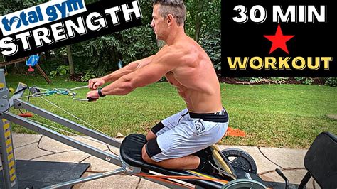 Full Body Strength Total Gym Workout Follow Along 30 Min Youtube