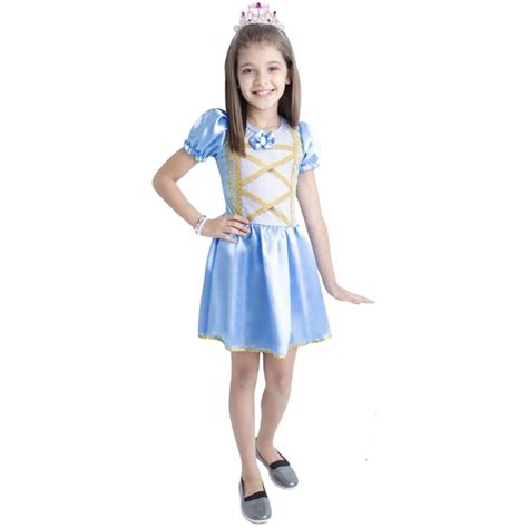 Fantasia Menina 12 Anos - Fantasia Luxo Cinderela Princesa Sophie Tam: 2-12 anos | Shopee Brasil
