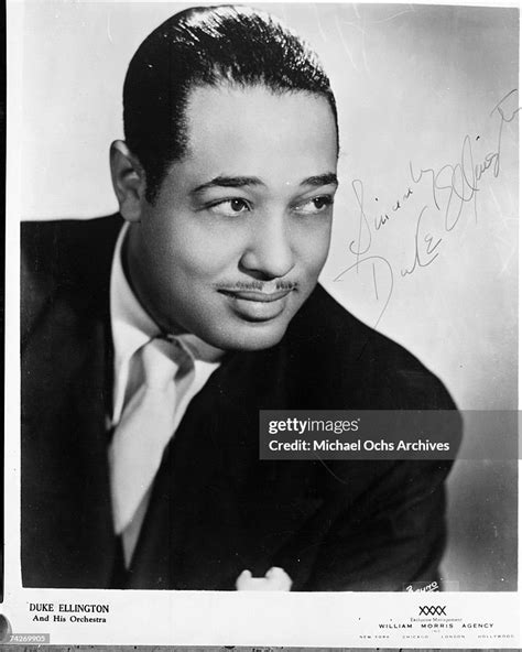 Composer Duke Ellington Poses For A Portrait In Circa 1930 In Los