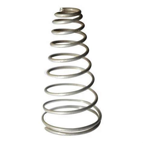 Stainless Steel Conical Tapered Spring For Automobile Industry At Rs