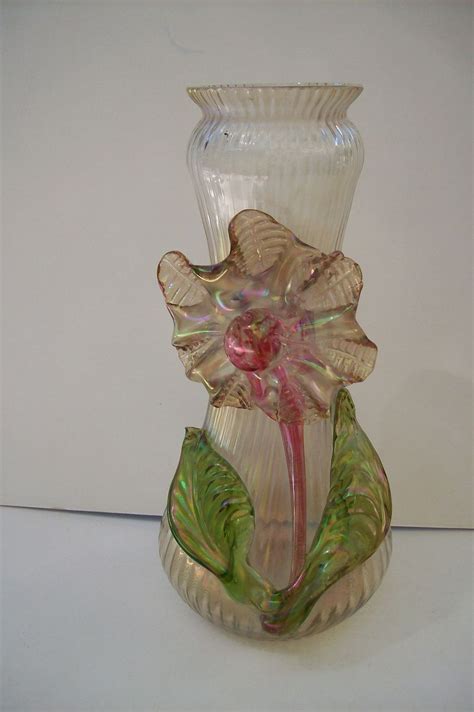 Antique Kralik Bohemian Art Glass Vase From Coyote On Ruby Lane