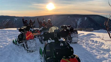 Photos motoneige Gaspésie NationMotoneige