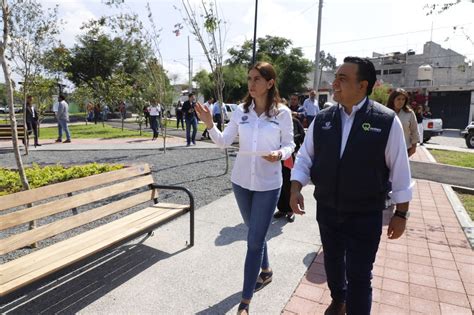 Entrega Luis Nava el nuevo parque Benito Juárez Informe Queretano