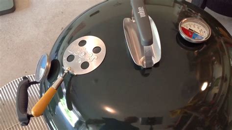 Weber 225 Kettle Modifications Youtube