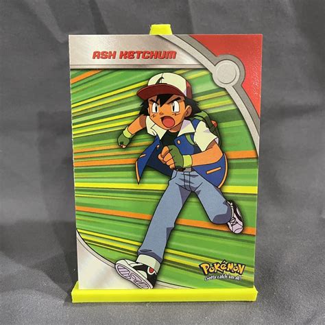 Pokemon Topps Non Foil Hv Ash Ketchum Tv Animation Values Mavin