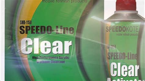 Speedokote Clear Coat Youtube