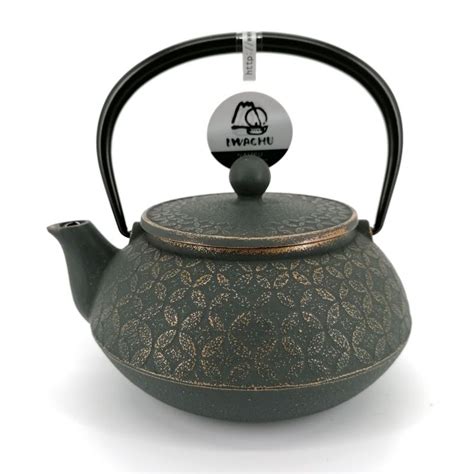 Japanese Cast Iron Teapot IWACHU SHIPOH 0 65 Lt Bronze