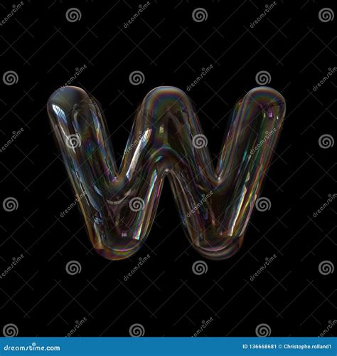 D Bubble Lower Case Alphabet Vector Illustration Cartoondealer