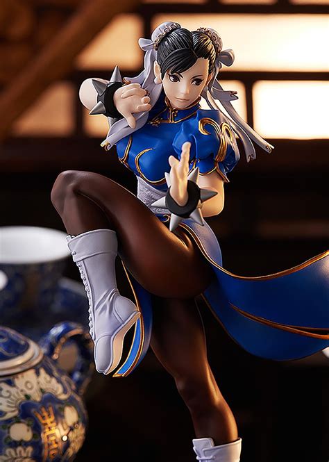 Good Smile Company Pop Up Parade Street Fighter Chun Li Figure Blue