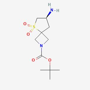 Tert Butyl S Amino Thia Azaspiro Octane Carboxylate