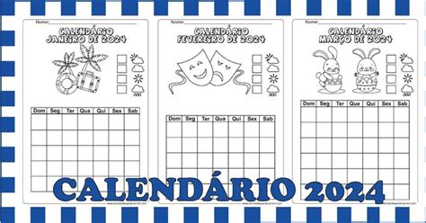 Calendario Ilustrado Espa Ol Dibujo Dibujalia Los