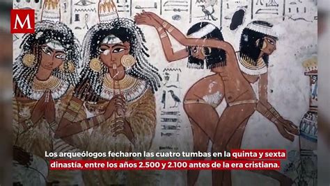 Egipto Descubre Cuatro Tumbas De Faraones Y Una Momia V Deo Dailymotion