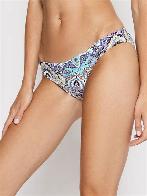 Seafolly Spodnji Del Bikini SummerChintz 40054 664 Modra Modivo Si