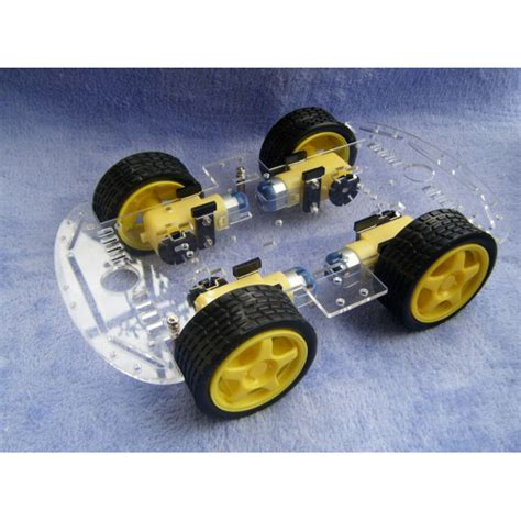 4 Wheel Robot Smart Car Chassis Kits Car For Arduino Car