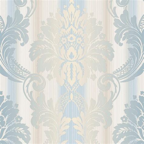 Norwall String Damask Vinyl Roll Wallpaper Covers 55 Sq Ft CS35606