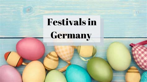 Popular German Festivals and Holidays Vocabulary - Part 1 - All About Deutsch