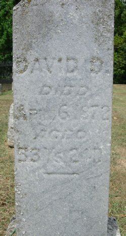 David D Fowler 1819 1872 Memorial Find A Grave