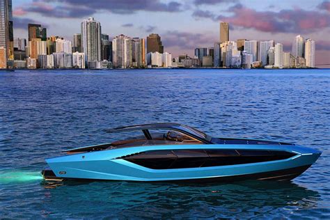 Lamborghini 63 Yacht by Tecnomar - Fastest Lambo Yacht • The MAN