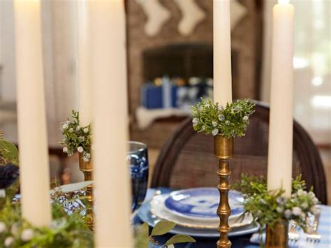 Quickly Craft These Taper Candle Rings For Christmas Hgtv