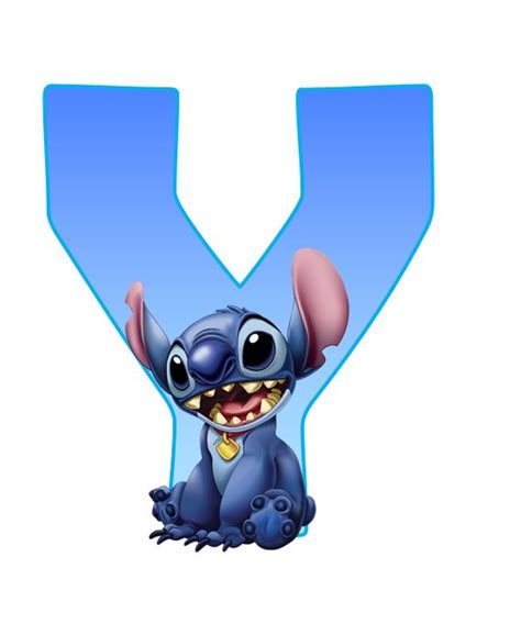 Pin De Brigitte Collot En Anni Stitch De Disney Abecedario