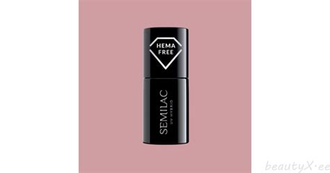 SEMILAC 586 UV Hybrid Dirty Rose Nude 7 Ml BeautyX Ee