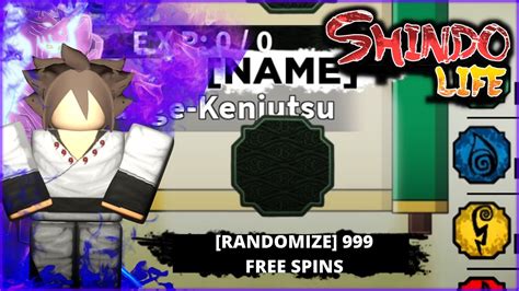 500 SPINS CODE INFINITE FREE KENJUTSU SPINS GLITCH Shindo Life