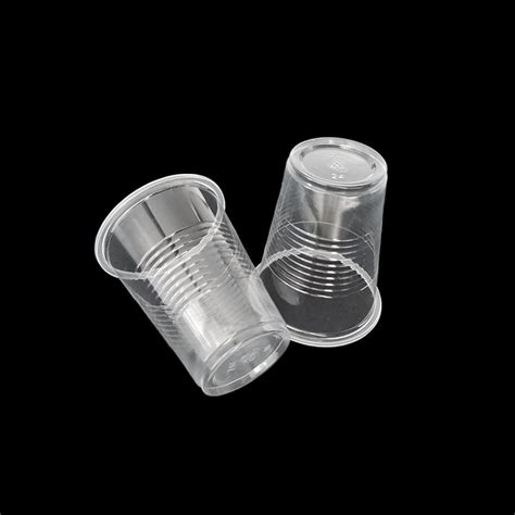 Strong Plastic Drinking Glass 100 Recyclable 7oz Clear Plastic Disposable Cups Quality