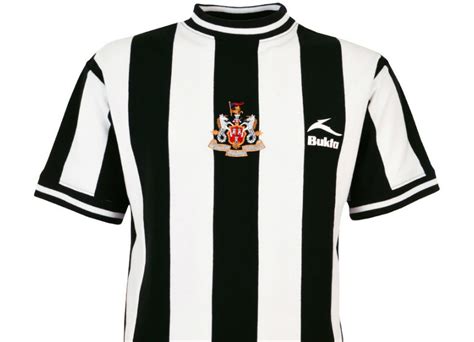 Newcastle United Home Bukta Retro Shirt Retro Football