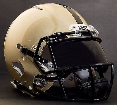 *CUSTOM* ARMY BLACK KNIGHTS NCAA Riddell Speed AUTHENTIC Football ...