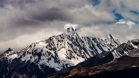 #476401 mountains, snow, nature, Sichuan - Rare Gallery HD Wallpapers