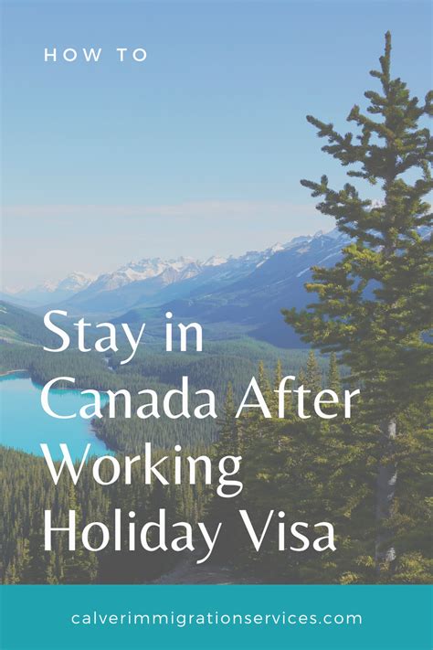 How To Stay In Canada After Iec Working Holiday Visa Artofit