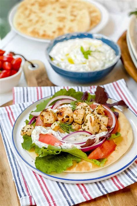 Easy Mediterranean Greek Chicken Souvlaki Daily