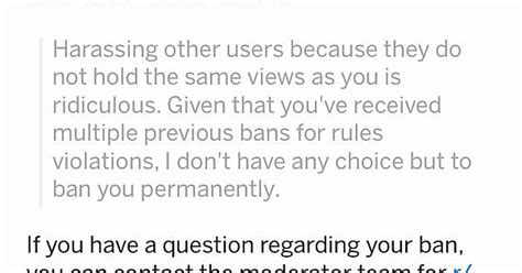 Banned Permenantly For Pointing Out The Very Trolls Who Planned To