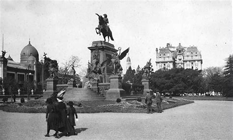 Hace 160 Años Se Instalaba La Estatua Ecuestre De San Martín Gracias Al Ejemplo De Chile Y La