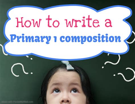 5 Steps To Write A Picture Composition For Primary 1 Creativedge Learning