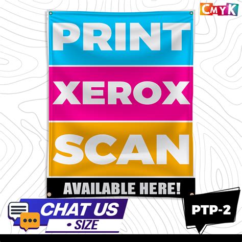 Cmyk Tarpaulin Print Xerox Scan Tarpaulin With Free Eyelet Shopee