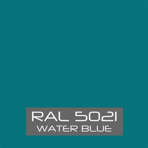 Ral 5021 Water Blue Tinned Paint Buzzweld Coatings