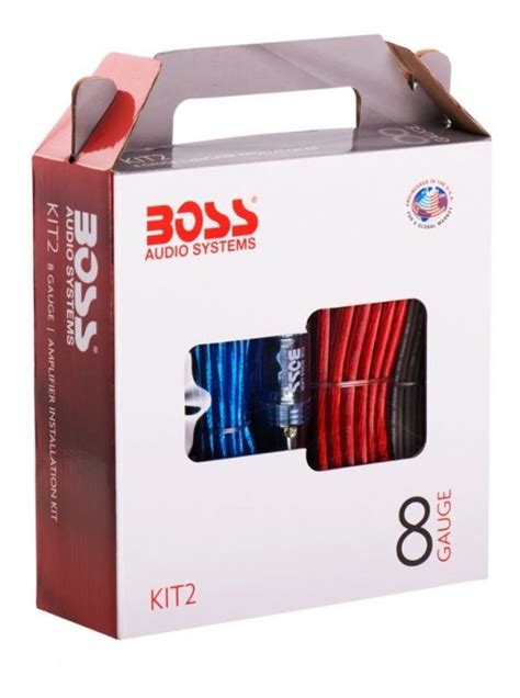 Kit De Instalacion Amplificador Medidas Boss Audio Raptor X