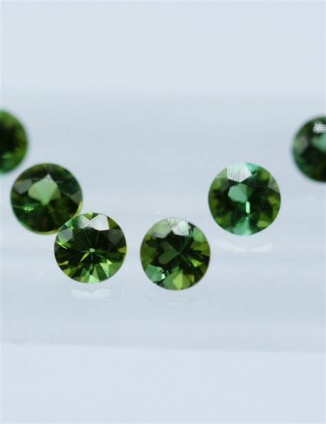 6 Pcs Vivid Green Tourmaline Verdelite 1 82 Ct Catawiki