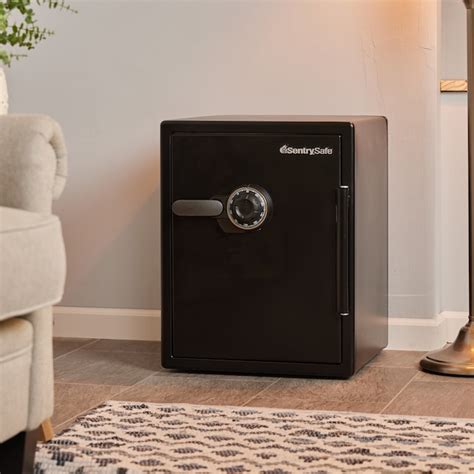 SentrySafe 2-cu ft Fireproof and Waterproof Home Safe with Combination Lock in the Floor & Wall ...