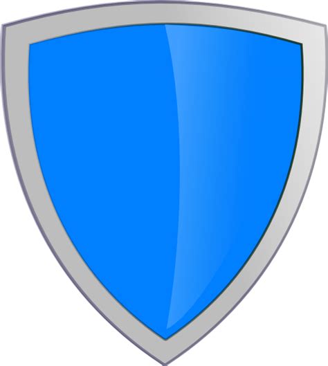 Blue Security Shield Clip Art at Clker.com - vector clip art online ...