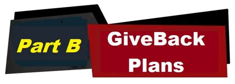 Medicare Part B Give Back Plans