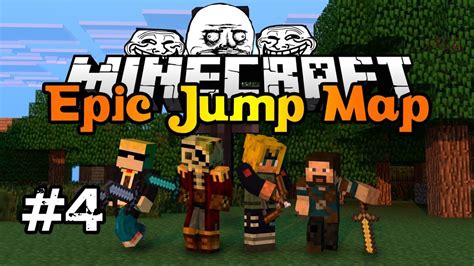 Minecraft Epic Jump Map Ultimate Trolling Episodul 4 YouTube