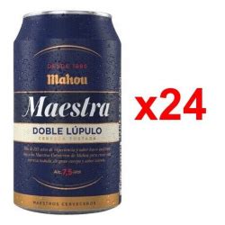 Mahou Maestra Doble L Pulo Lata Cl Pack De