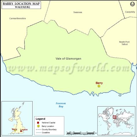 Map Of Barry Island