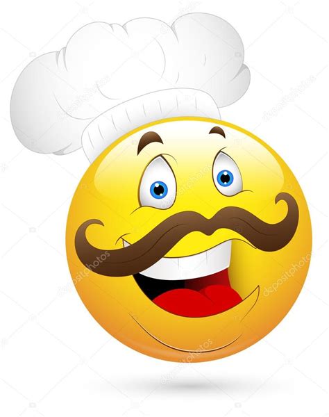 Smiley Vector Illustration Happy Chef Stock Vector Baavli 21688237