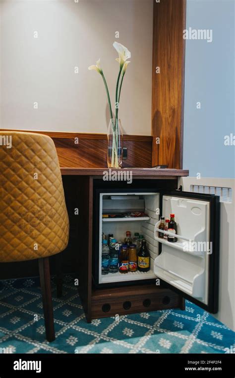 Minibar Fridge Hi Res Stock Photography And Images Alamy