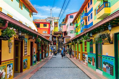 Calle Del Recuerdo Guatap Colombia Colombia